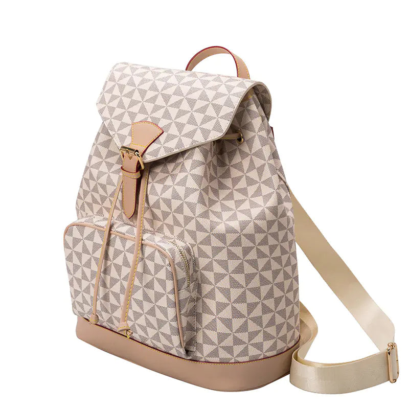 Mochila Grande Antirrobo de Cuero para Mujeres