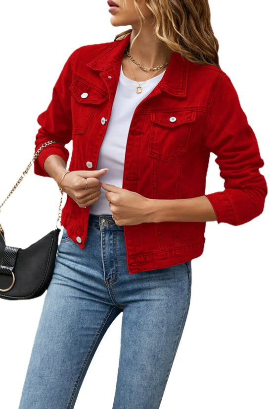 Chaqueta de Mezclilla (Jean) para Mujer