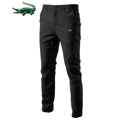 Pantalón Slim Fit de Color Sólido para Hombre