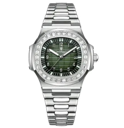 Reloj de Cuarzo Luminoso Impermeable de Lujo para Hombre