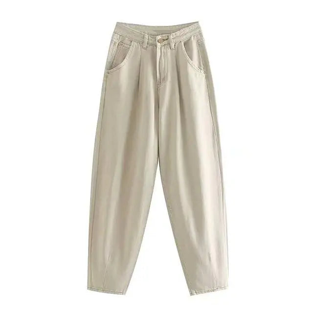 Pantalones Cargo Plisados - Elegancia Casual