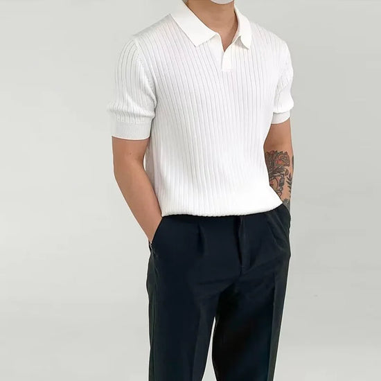 Camisa Polo de Manga Corta para Hombre