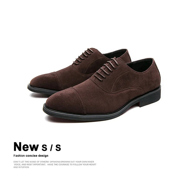Zapatos de Cuero Casual de Negocios