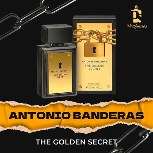 Antonio Banderas Perfumes - El Secreto Dorado - Eau de Toilette Spray
