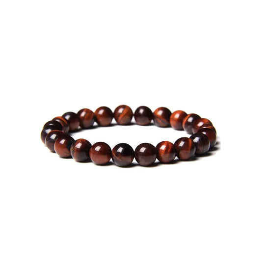 Pulsera Energética: Tigre, Ágata y Piedras Naturales