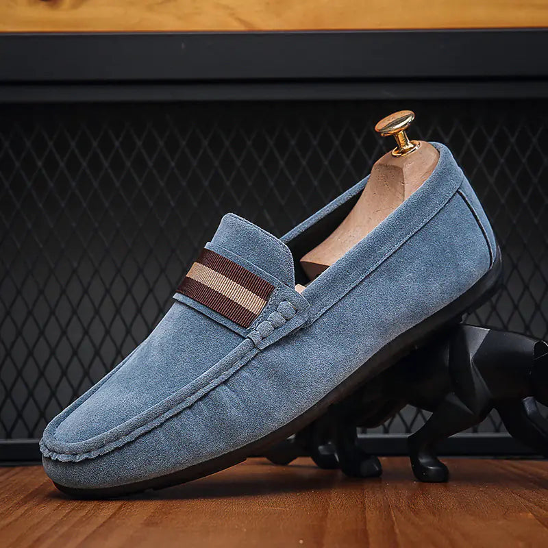 Mocasines Sin Cordones para Hombre de Suela Blanda y Estilo Casual