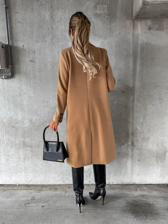 abrigo casual de negocios: elegancia atemporal