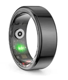 Anillo Inteligente R06 Pareja Monitoreo de Ritmo Cardíaco, Oxígeno en Sangre, Presión Arterial y Sueño