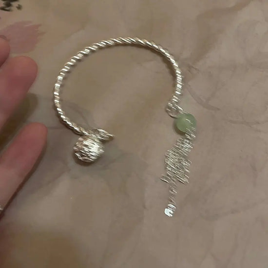 Pulsera Vintage de Cuentas con Carácter Único
