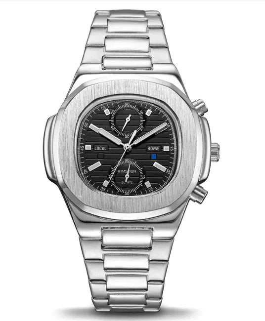 Reloj de Cuarzo Impermeable AquaChron para Hombre