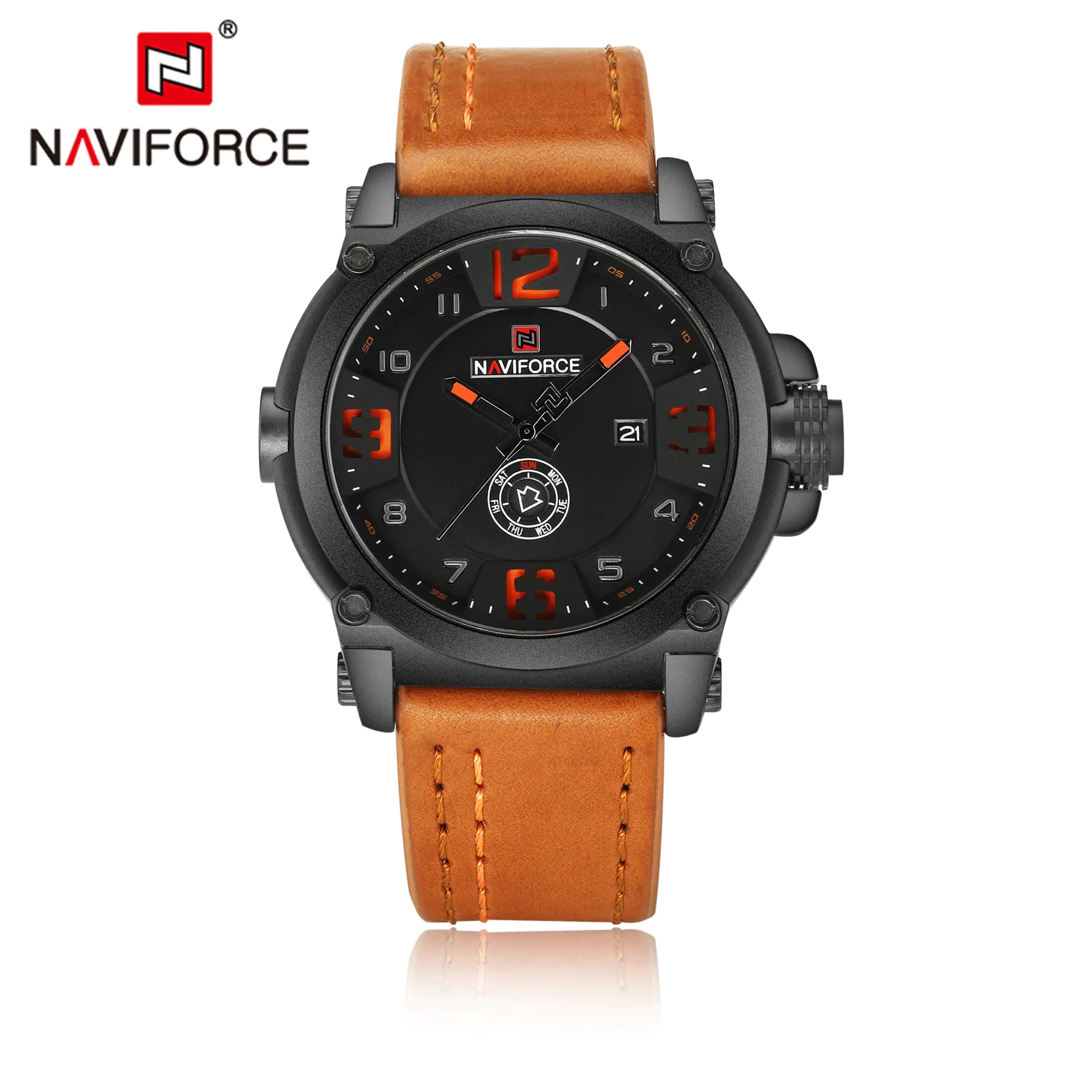 Reloj de Cuarzo Impermeable para Hombre NAVIFORCE 9099