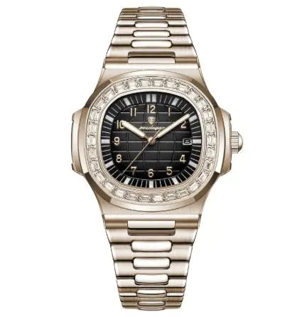 Reloj de Cuarzo Luminoso Impermeable de Lujo para Hombre