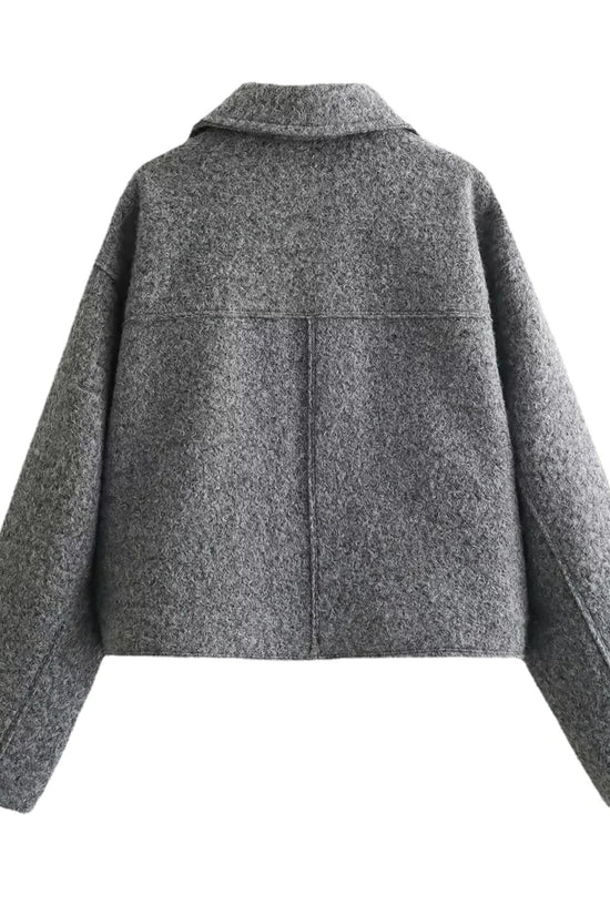 Polo Chaqueta Corta de Lana