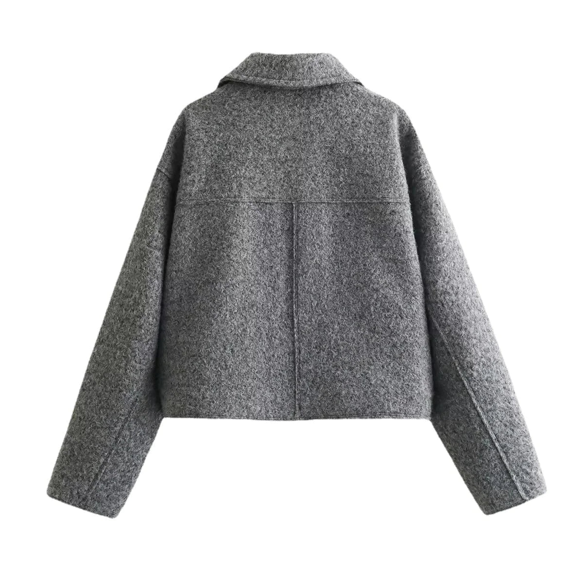 Polo Chaqueta Corta de Lana