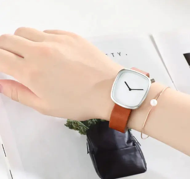 Reloj de Cuarzo Cuadrado Minimalista