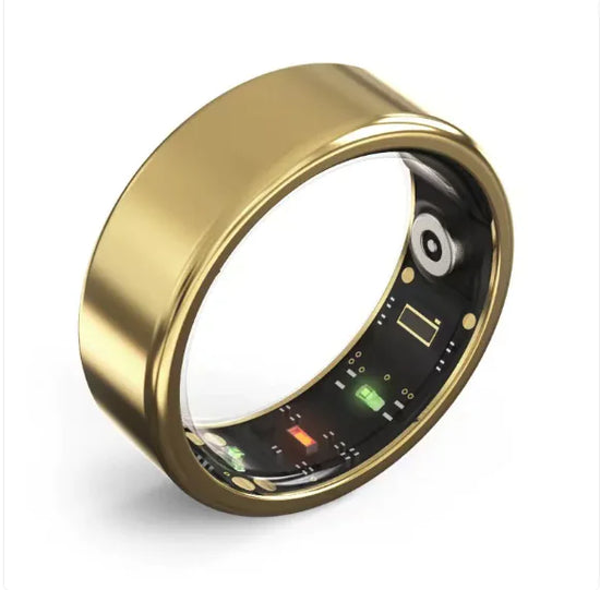 Anillo Inteligente R06 Pareja Monitoreo de Ritmo Cardíaco, Oxígeno en Sangre, Presión Arterial y Sueño