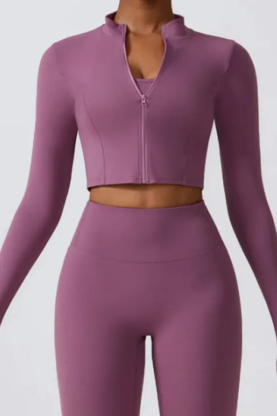 Chaqueta de Correr para Mujeres con Cremallera