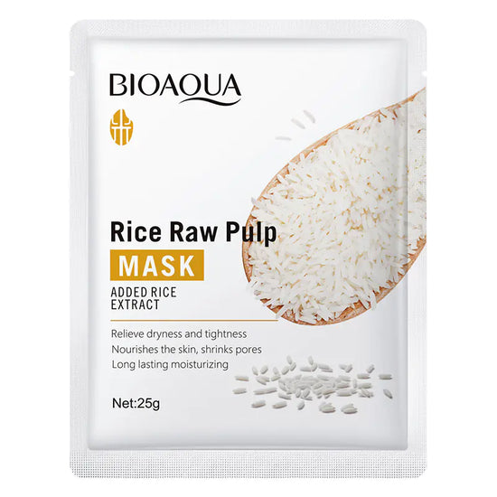 Set de Cuidado de la Piel Hidratante de Esencia de Arroz BIOAOUA (6 Piezas)