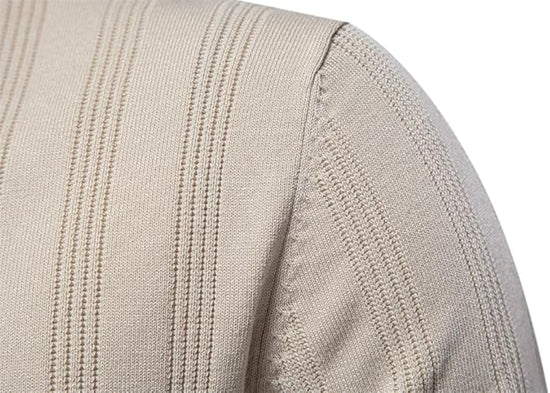 Polo de Punto Acanalado para Hombres