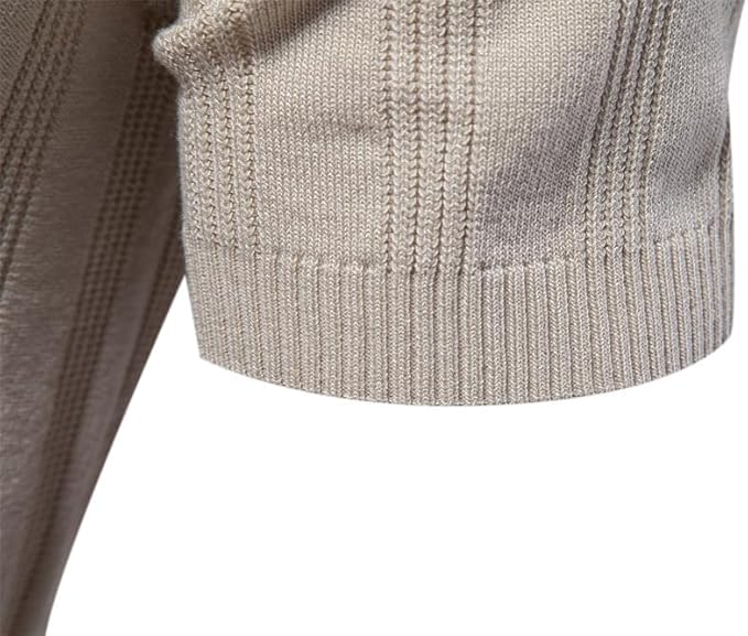 Polo de Punto Acanalado para Hombres