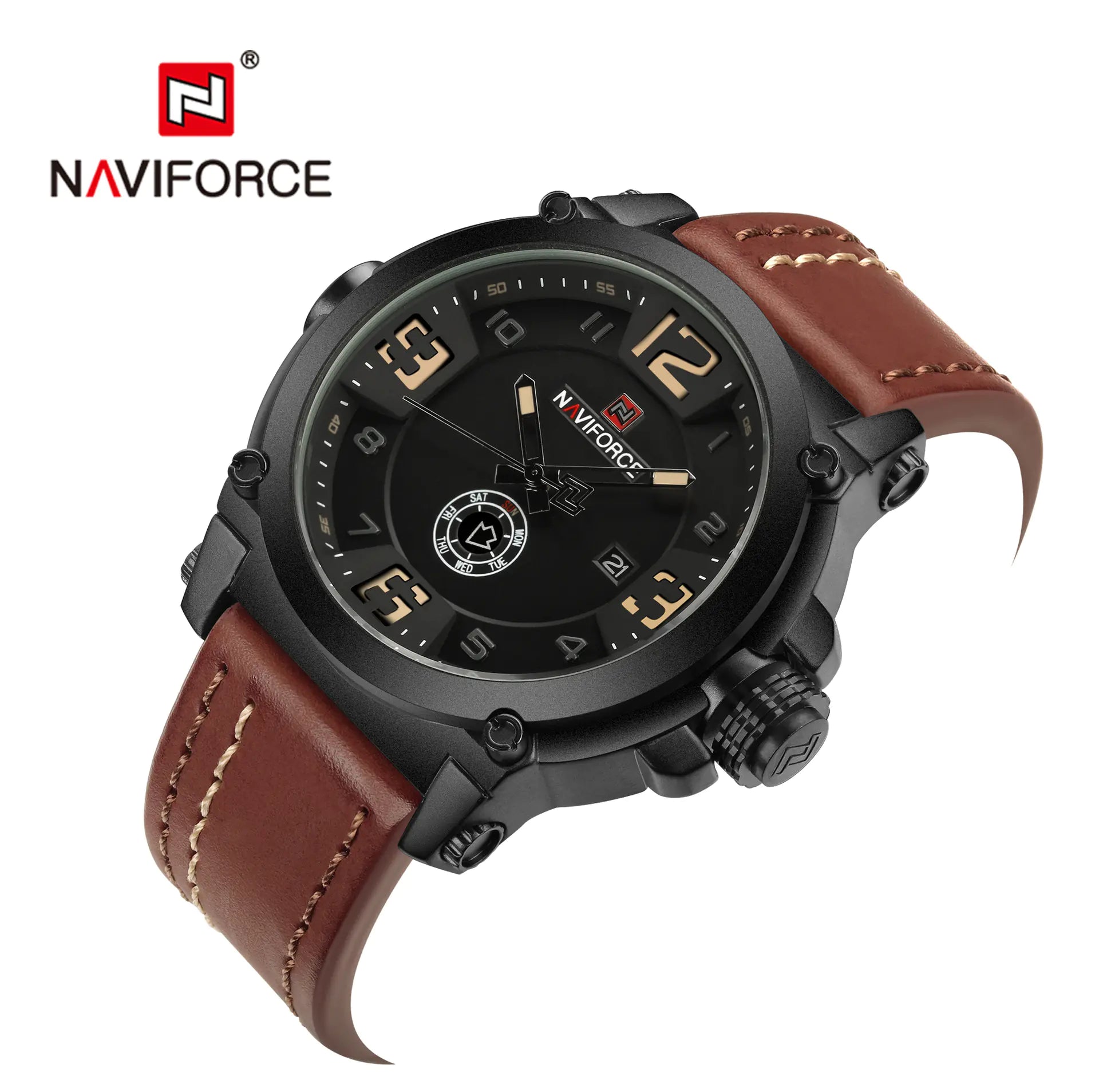 Reloj de Cuarzo Impermeable para Hombre NAVIFORCE 9099