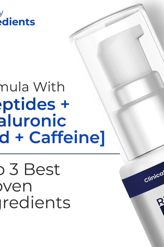 Crema de Ojos con Retinol para la Hinchazón y Bolsas Debajo de los Ojos con Ácido Hialurónico y Péptidos