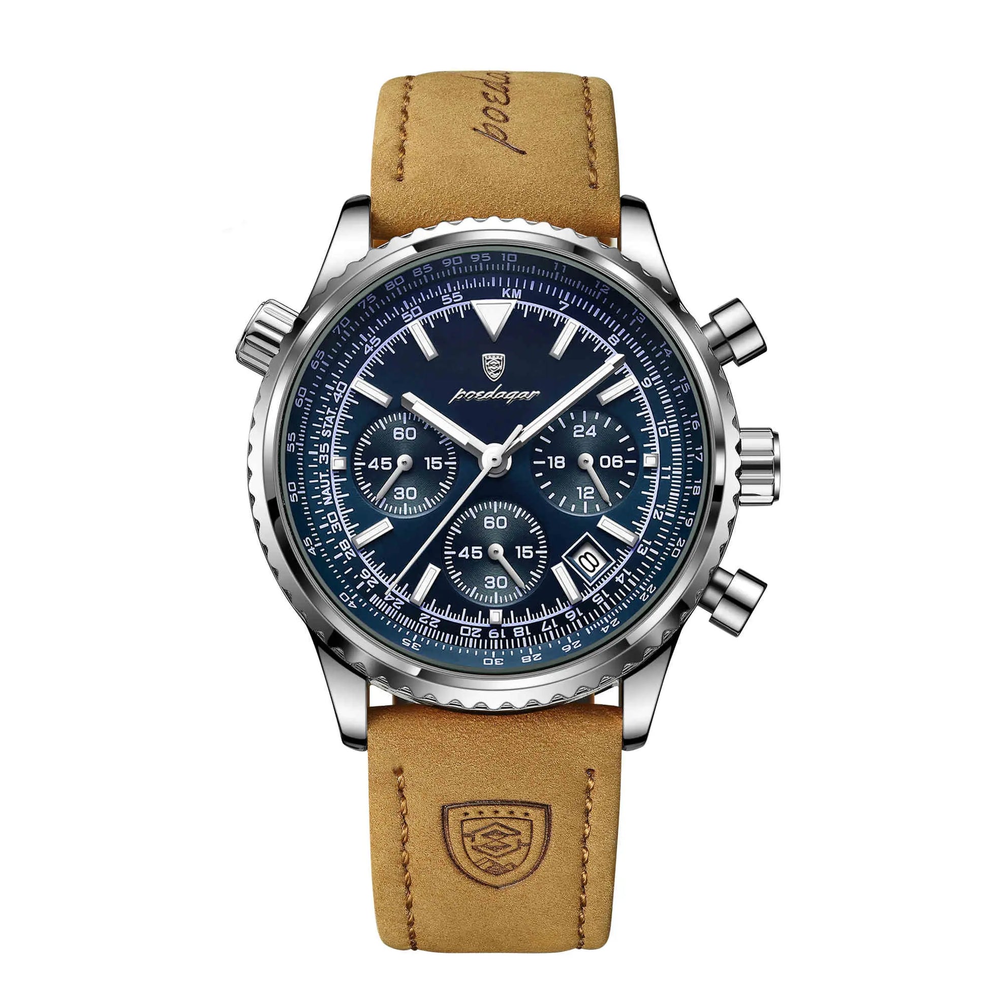 Reloj de Cuarzo correa de Cuero