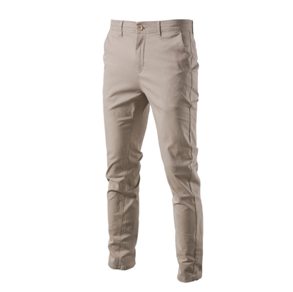 Pantalón Slim Fit de Color Sólido para Hombre