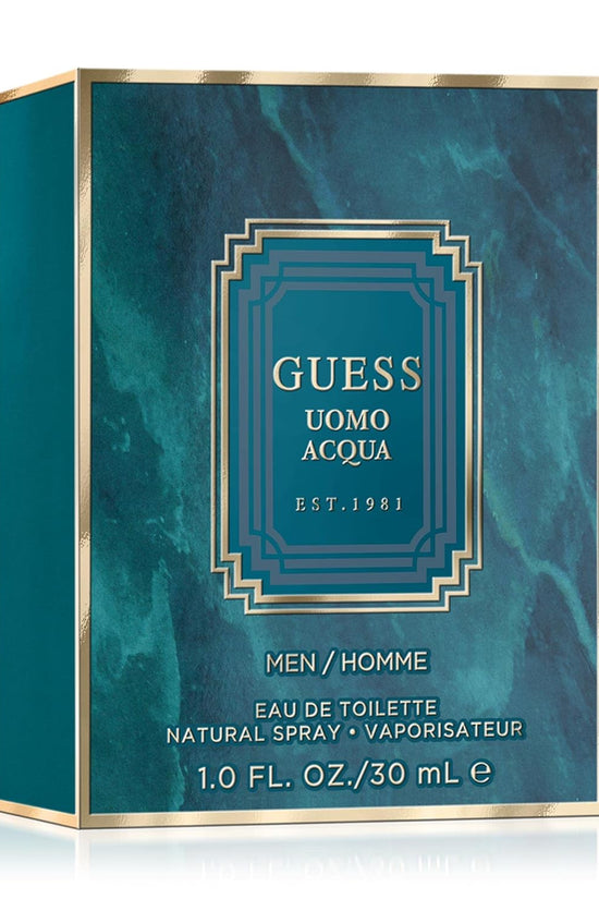 GUESS Uomo Acqua Eau de Toilette Spray Colonia Para Hombres 1.7 Fl. Oz.