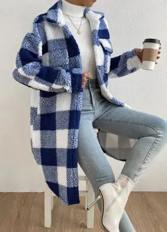 Blue and White