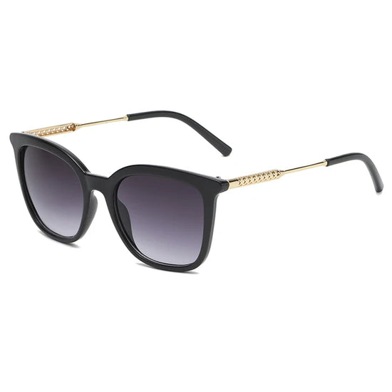 Lentes de Sol Cuadradas Clásicas para Mujer