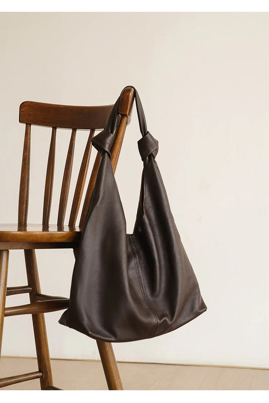 Bolso de Hombro de Cuero