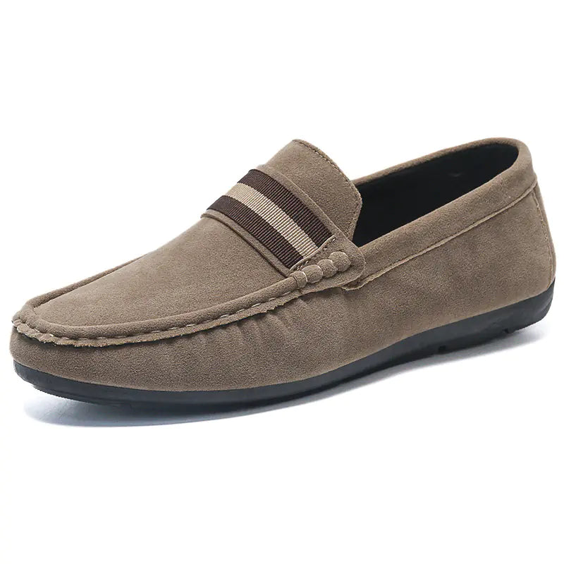 Mocasines Sin Cordones para Hombre de Suela Blanda y Estilo Casual