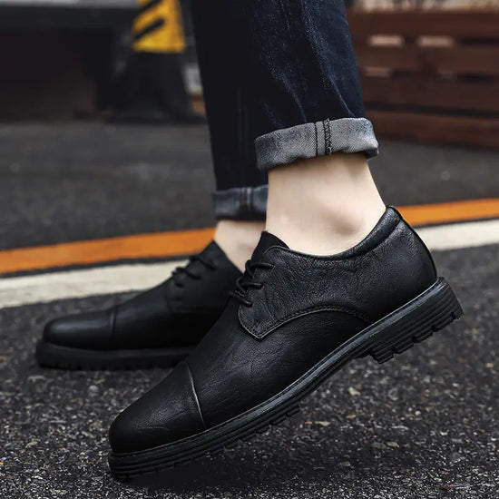 Zapatos de Cuero Casual para Hombres