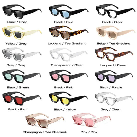 Gafas de Sol Polarizadas Cuadradas Pequeñas