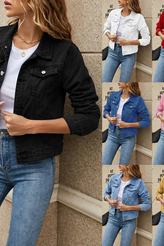Chaqueta de Mezclilla (Jean) para Mujer