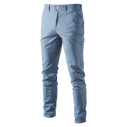 Pantalón Slim Fit de Algodón para Hombre