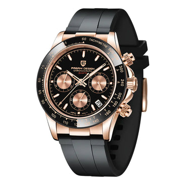 3 Style - Silicone with gold shell and black face