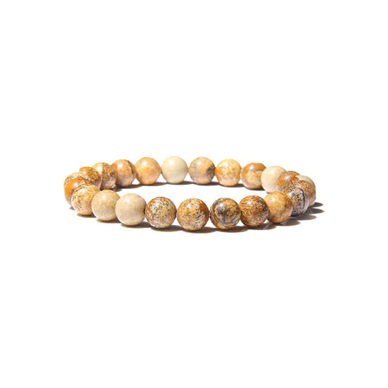 Pulsera Energética: Tigre, Ágata y Piedras Naturales