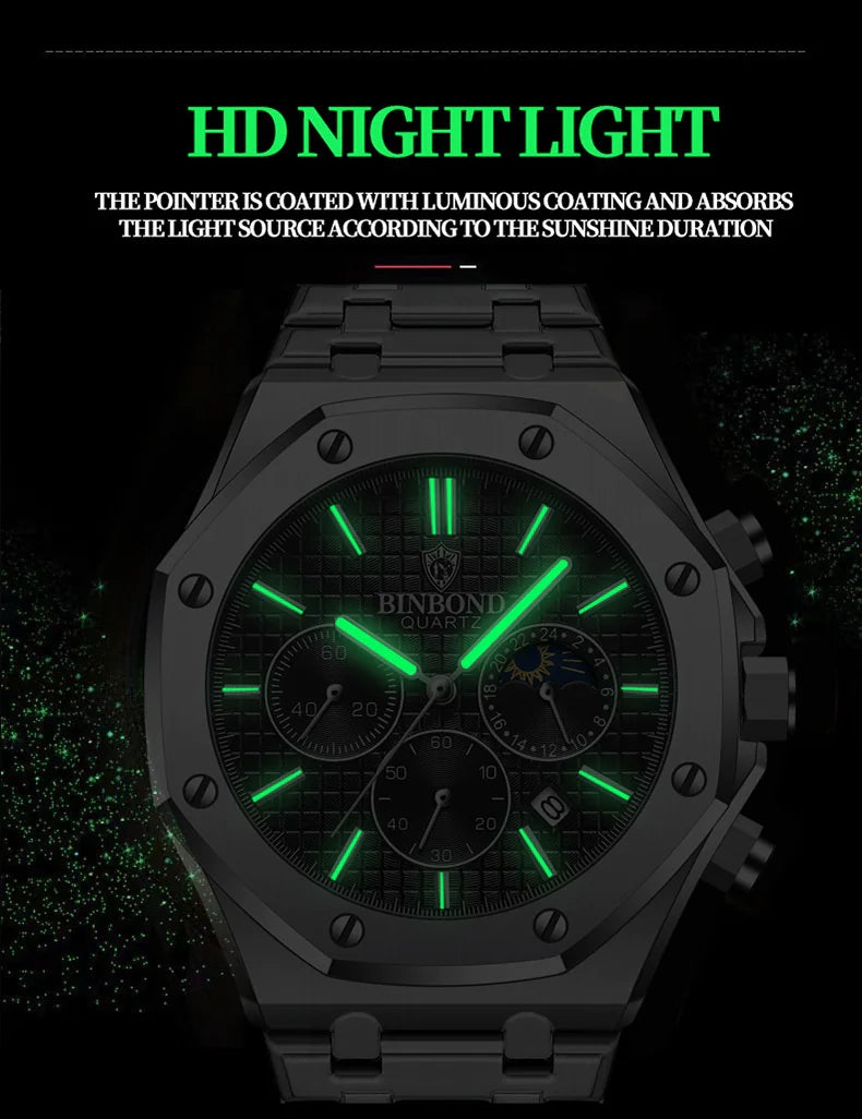 Reloj Deportivo Multifunción para Hombre