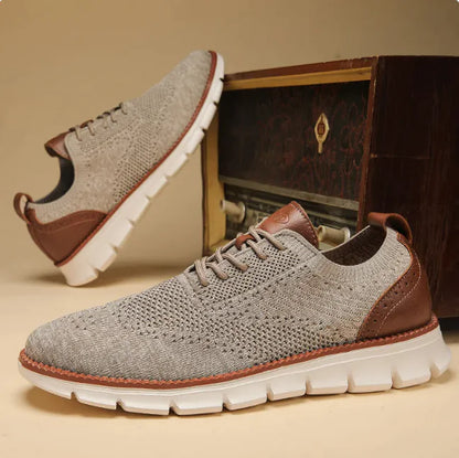 Sneakers Casuales BrogueWeave: Comodidad y Estilo en Cada Paso