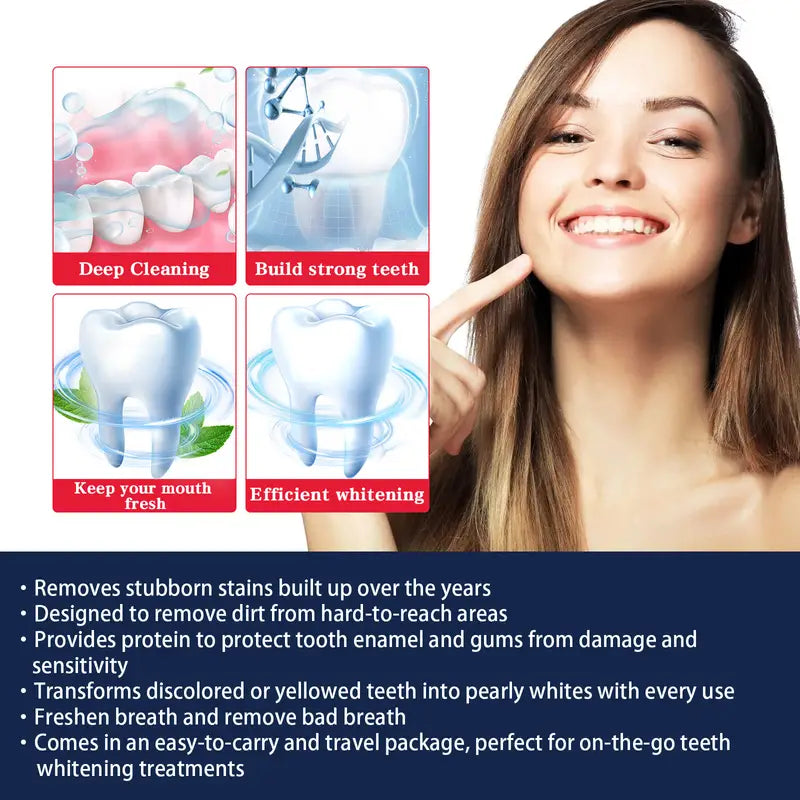 Esencia Blanqueadora de Dientes para Manchas y Aliento Fresco