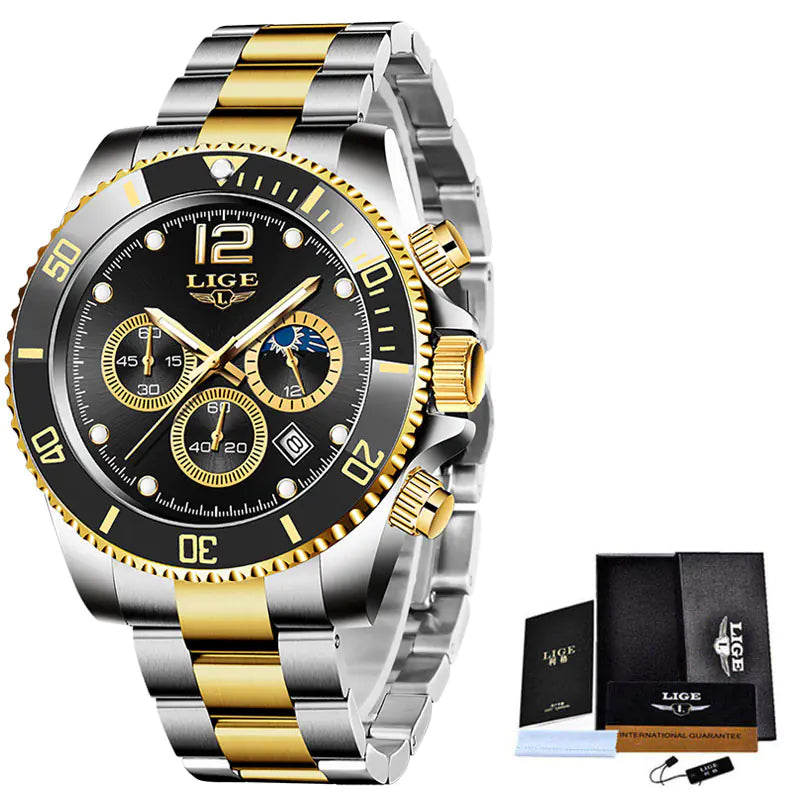 Reloj Cronógrafo Deportivo Impermeable para Hombre