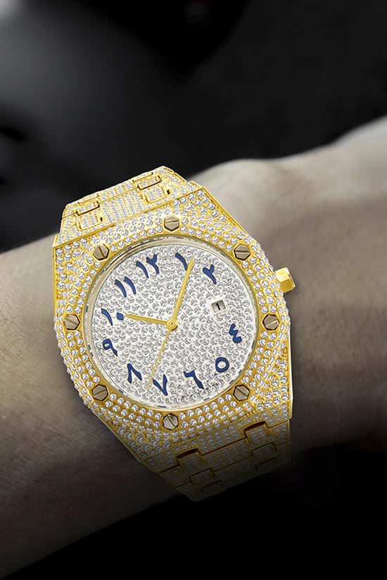 Reloj de Cuarzo Calendario Impermeable