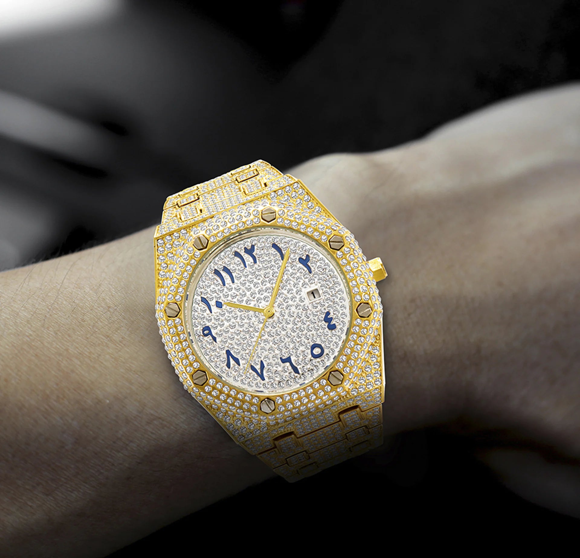 Reloj de Cuarzo Calendario Impermeable