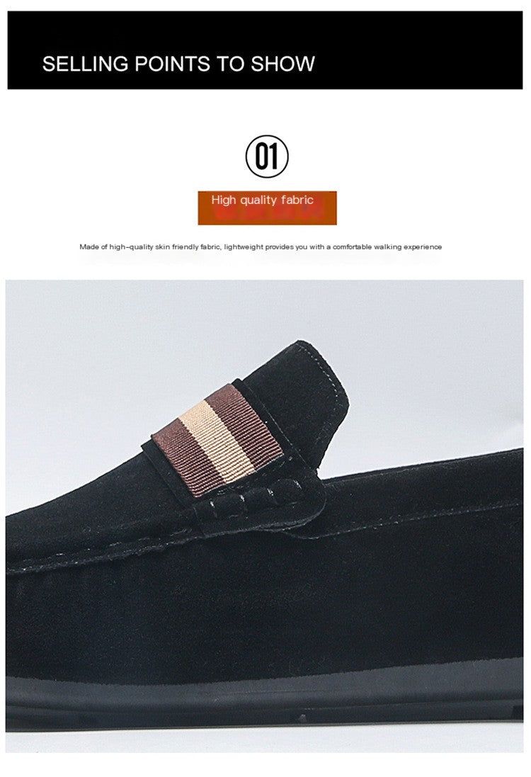 Mocasines Sin Cordones para Hombre de Suela Blanda y Estilo Casual
