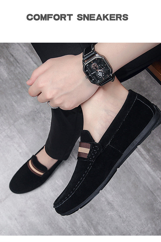 Mocasines Sin Cordones para Hombre de Suela Blanda y Estilo Casual