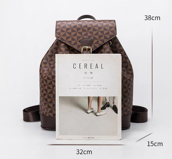 Mochila Grande Antirrobo de Cuero para Mujeres