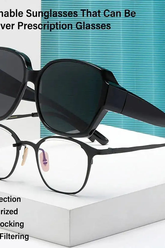Lentes de Sol Polarizadas Sobrepuestas: Visión Clara y Protegida