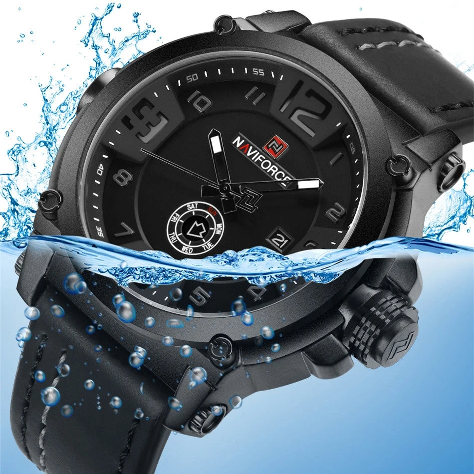 Reloj de Cuarzo Impermeable para Hombre NAVIFORCE 9099
